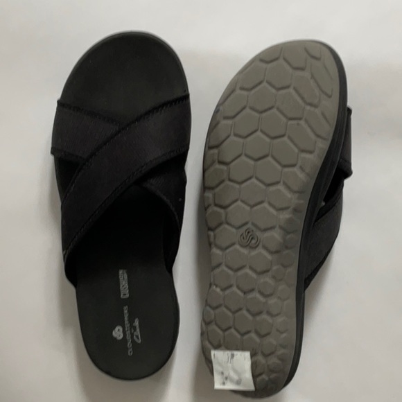 Mens Clarks Cloudstepper sandals - Picture 2 of 3
